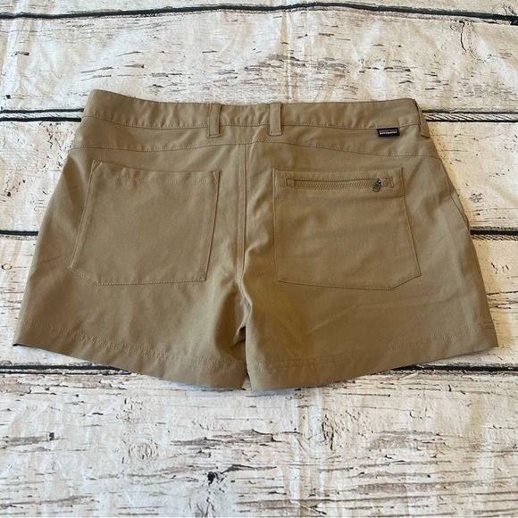 Patagonia Tan Hiking Shorts Size 6 - Picture 10 of 10